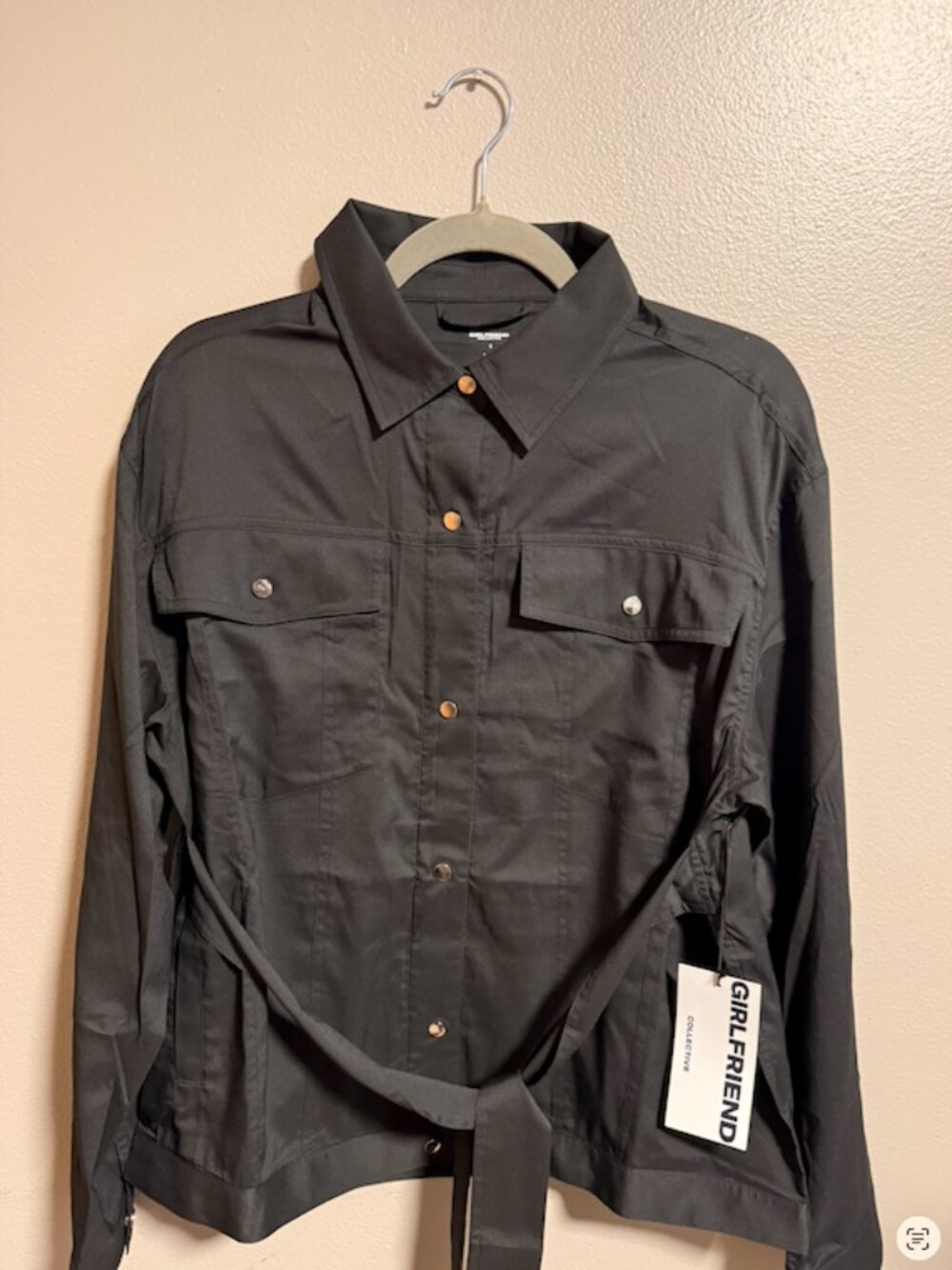 NWT Girlfriend Collective Button-Up Shirt | S, M